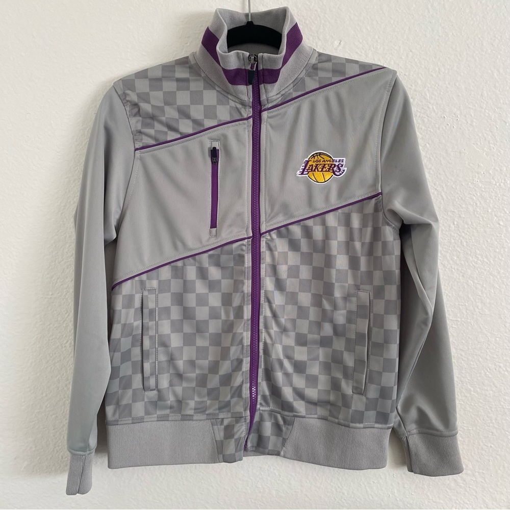 LA Lakers Zipway Official NBA Zip Jacket Youth Large